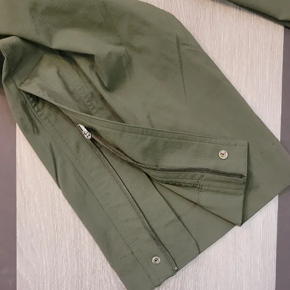 Athleta XS Trekkie Parachute Pants Aspen Olive - Picture 7 of 9